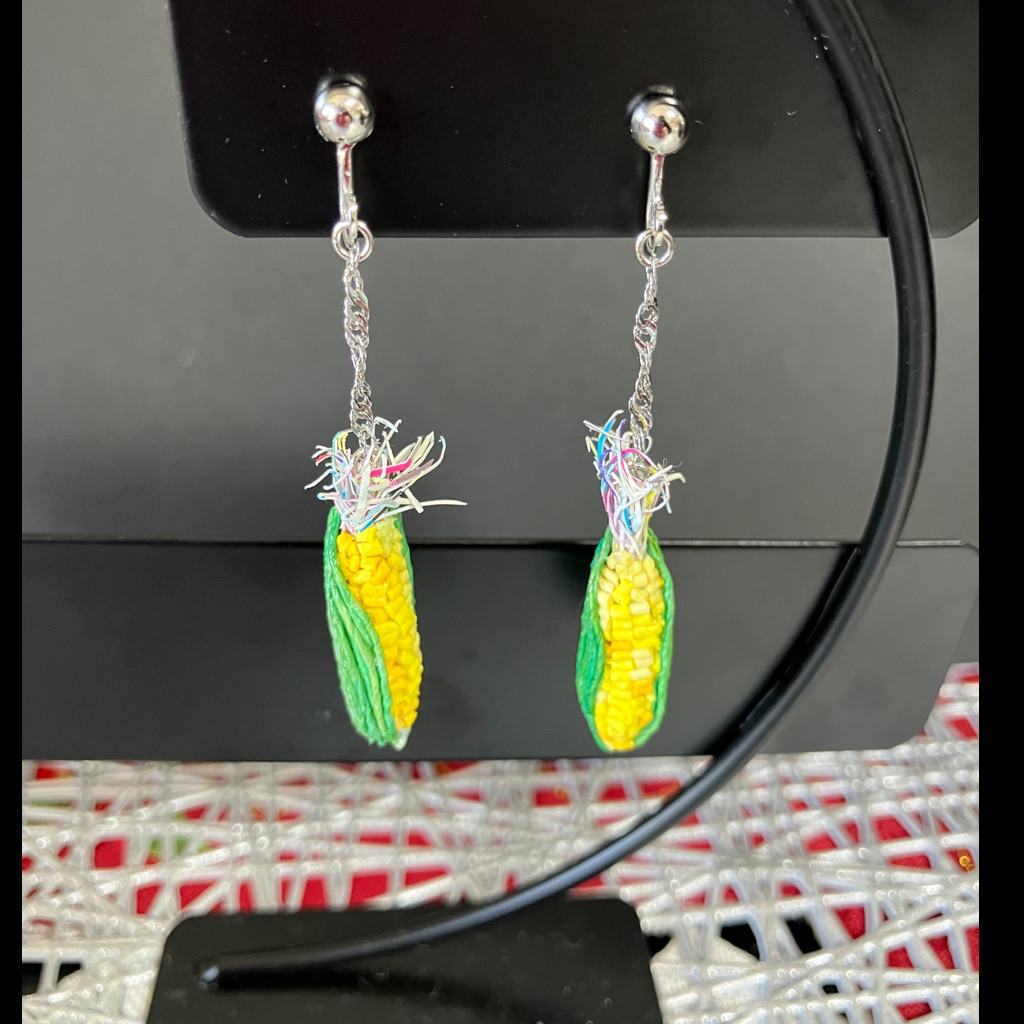 とうもろこしイヤリング