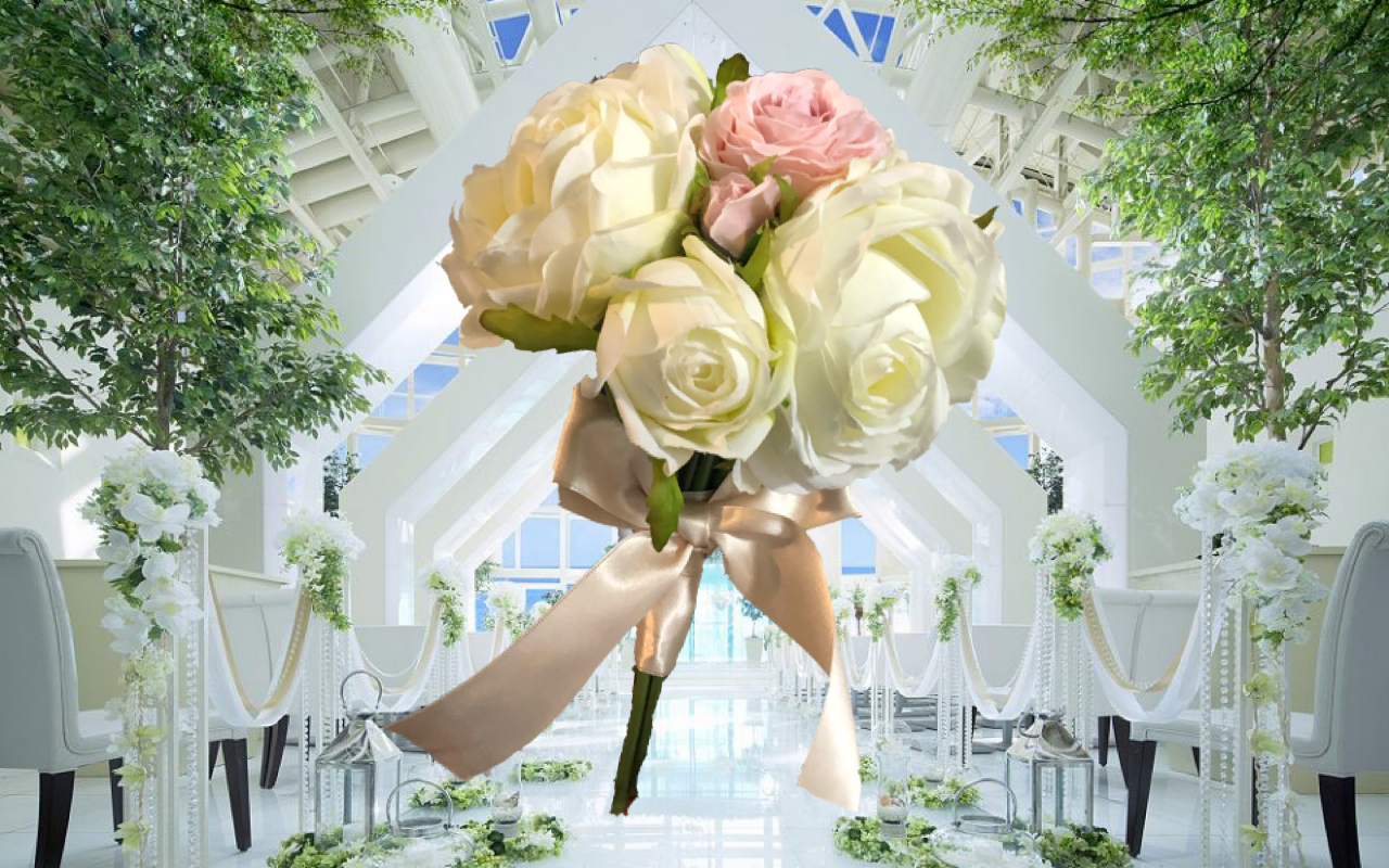 #ブーケ#結婚式#記念日#造花#アーティフィシャルフラワー#オシャレ#観葉植物