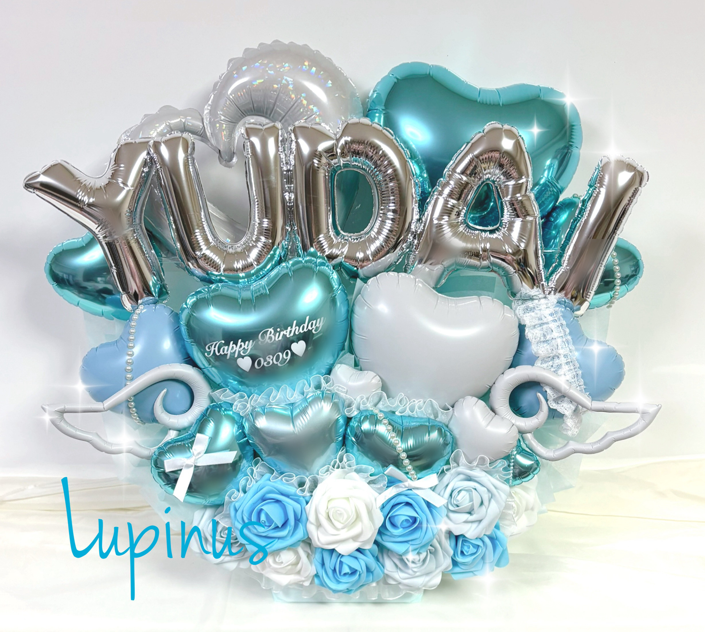 【推し活】バルーンアレンジ 5文字 生誕祭 誕生祭 卒業式 成人式