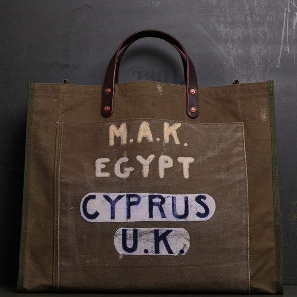 70's イギリス軍 キャンバス ランドリーバッグ ヴィンテージ 70's