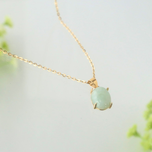 《冬の福袋》選べる長さ✶翡翠✶ネックレスセット✶5月の誕生石✶14kgf サージカルステンレス シルバー925 3枚目の画像