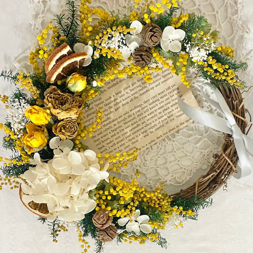 9.ミモザハーフリース 9.ミモザハーフリース