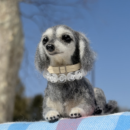 Cocoaくん専用】ダックス【鼻先からお尻まで13cm】羊毛フェルト