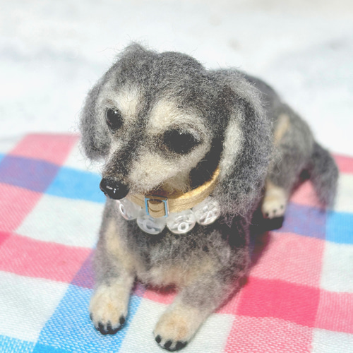 Cocoaくん専用】ダックス【鼻先からお尻まで13cm】羊毛フェルト