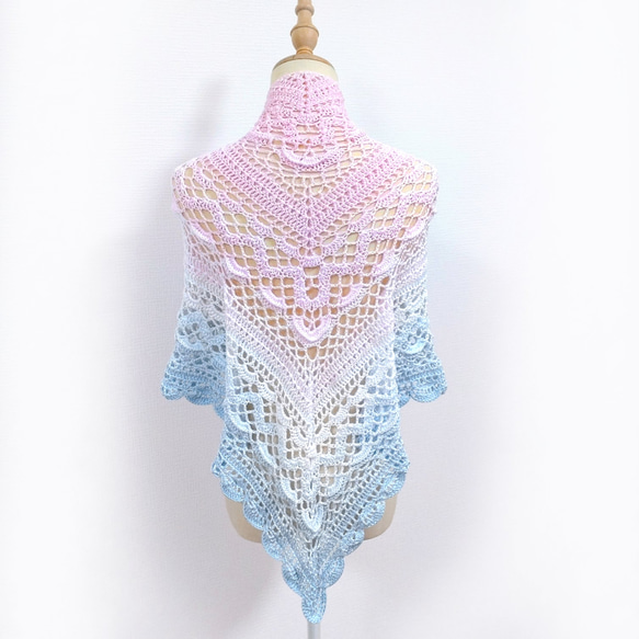 他店にて完売＊三角ショール 三角ストール バレエショール 年中使用可