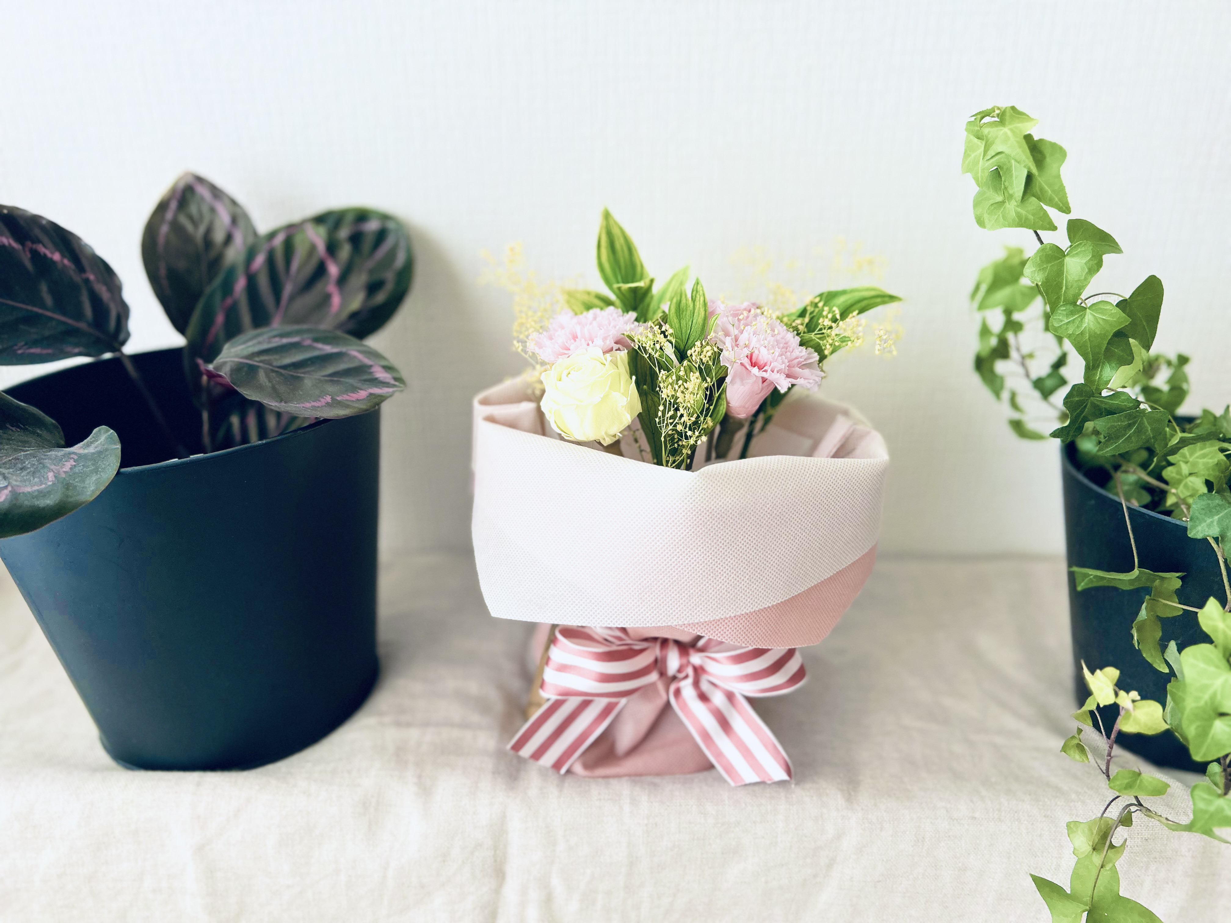 ⭐︎送料無料⭐︎プリザーブドフラワーカーネーションのスタンディングブーケ 5,135円