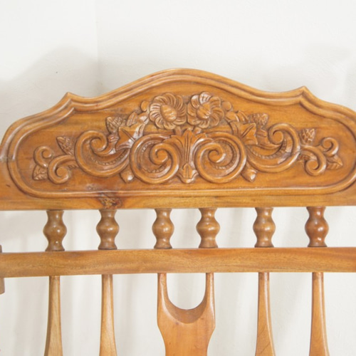 ゆったり座れる アンティーク調 ロッキングチェア 高級 マホガニー総