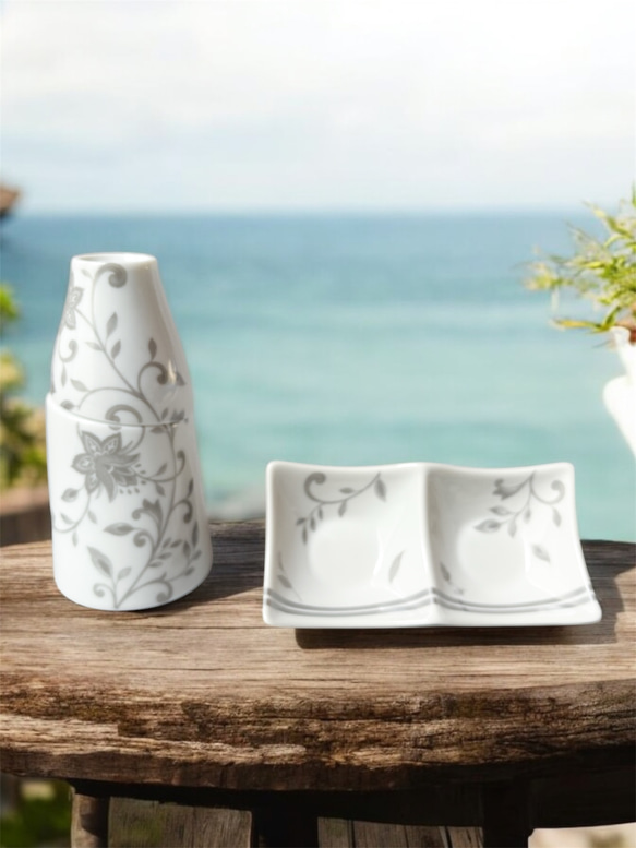 徳利＆お猪口＆おつまみ皿セット♡市販品にはない晩酌セット