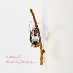 流木インテリア ランプや小物を飾れる天然流木の壁掛けスタンド ランタン 置物 北欧 照明 自然 N19 6枚目の画像