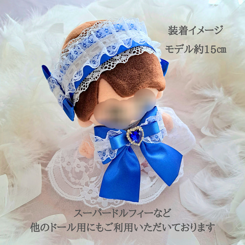 ぴーく様 専用ページ】ぬい服 ヘッドドレス ドレス 推し活