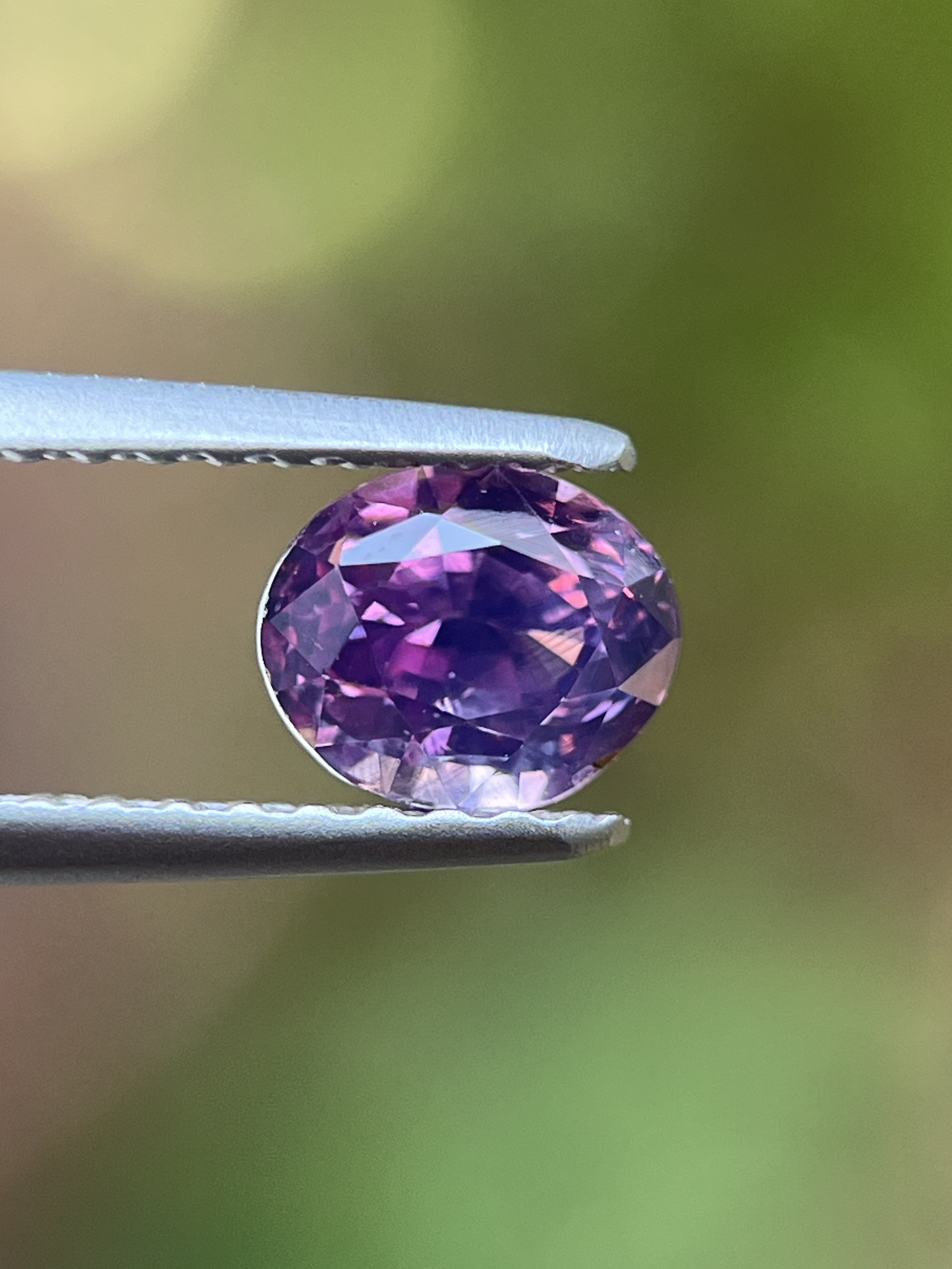 ピンクサファイアルース天然石0.8ct Naturalpink Sapphire