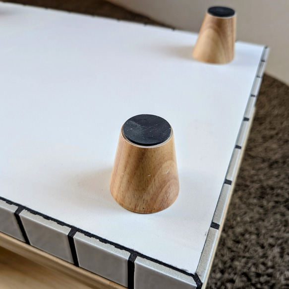 タイルテーブル　タイルキューブ　ローテーブル 7枚目の画像