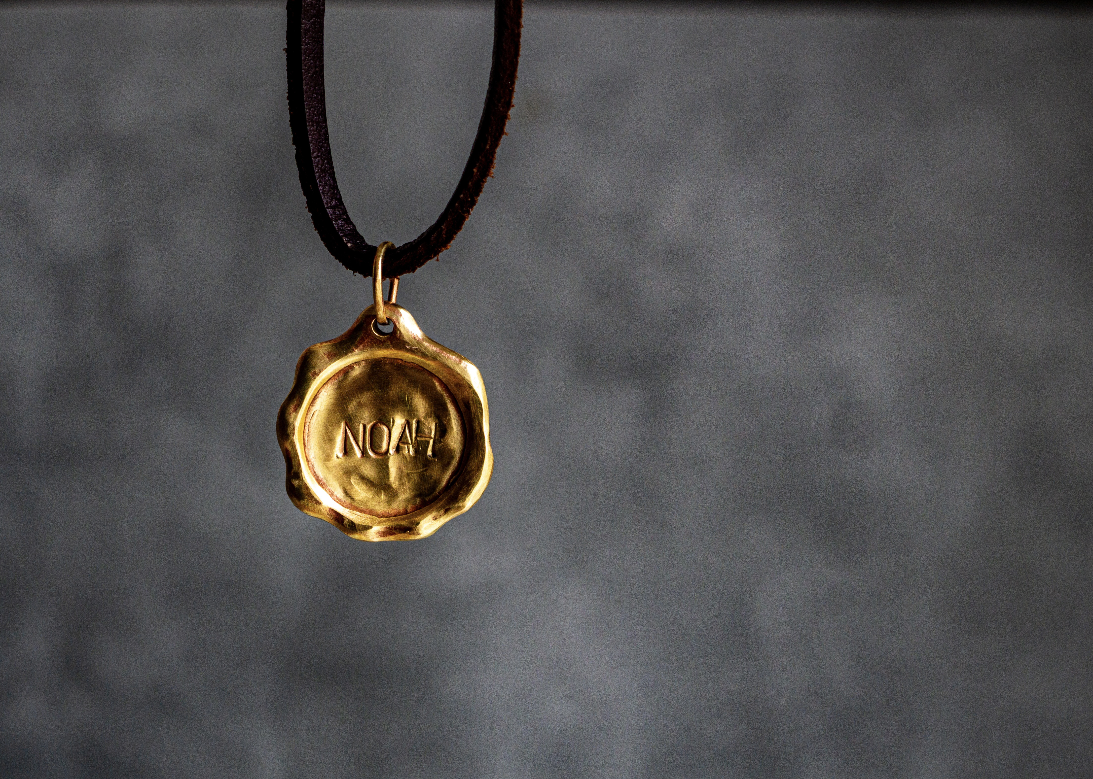 迷子札（中型・大型犬におすすめサイズ）/首輪【刻印無料】