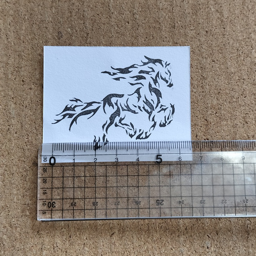 消しゴムはんこ　KMK様 消しゴムはんこ【ペナント型 海】TOMORUFU - 鎌倉八座オンライン