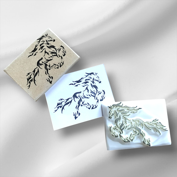 消しゴムハンコ☆馬☆干支☆年賀状☆2026☆② はんこ・スタンプ