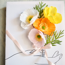 キャンバスの中の花束〜ポピー〜 4枚目の画像