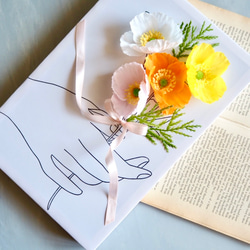 キャンバスの中の花束〜ポピー〜 1枚目の画像