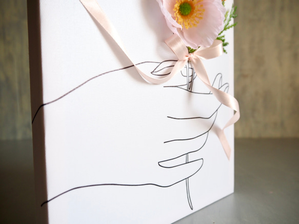 キャンバスの中の花束〜ポピー〜 11枚目の画像