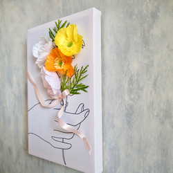 キャンバスの中の花束〜ポピー〜 5枚目の画像