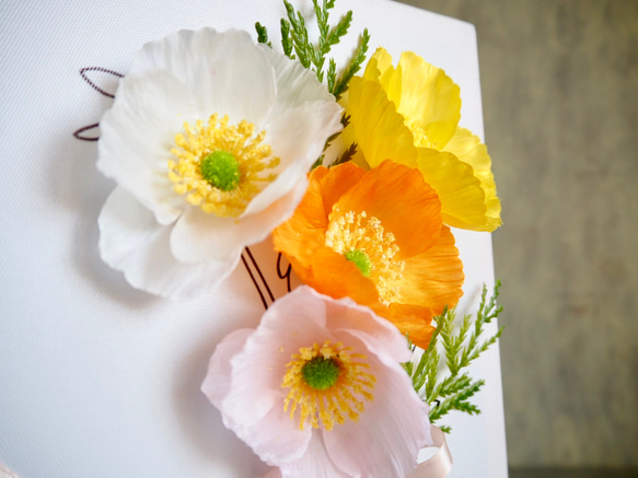 キャンバスの中の花束〜ポピー〜 10枚目の画像