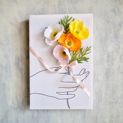 キャンバスの中の花束〜ポピー〜 8枚目の画像