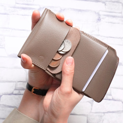 全てが入るミニ財布　ブラック 5枚目の画像