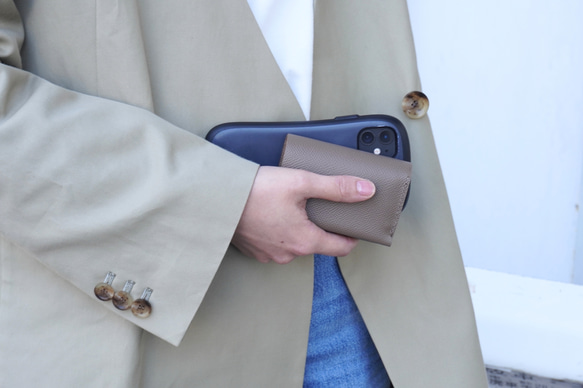 全てが入るミニ財布　ブラック 2枚目の画像