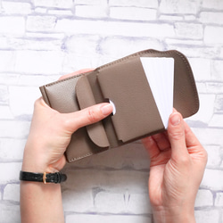 全てが入るミニ財布　ブラック 3枚目の画像