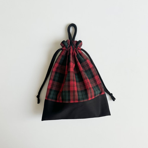 レッドタータン 給食セット 給食袋 ランチョンマット 花柄 巾着袋