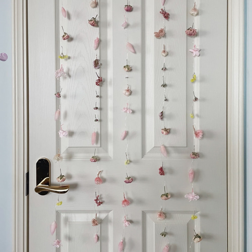 flower curtain 