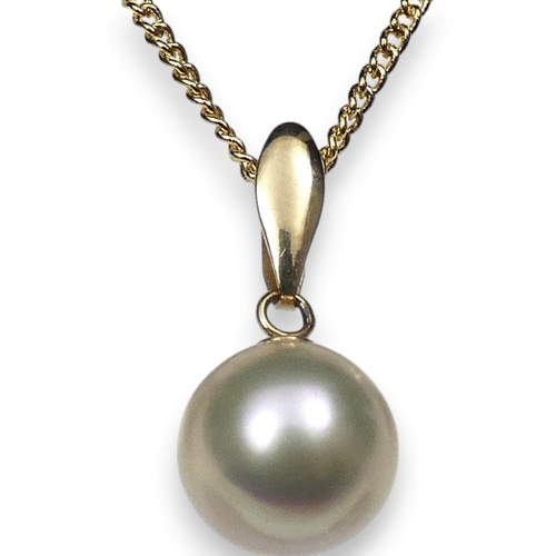 k18本真珠ペンダントトップ