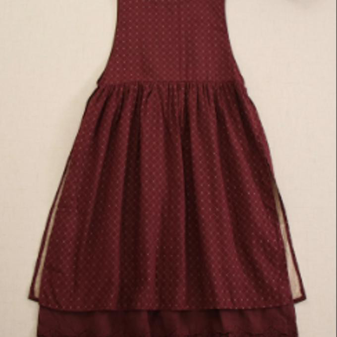 レトロなスカート ゆったり した ワンピース