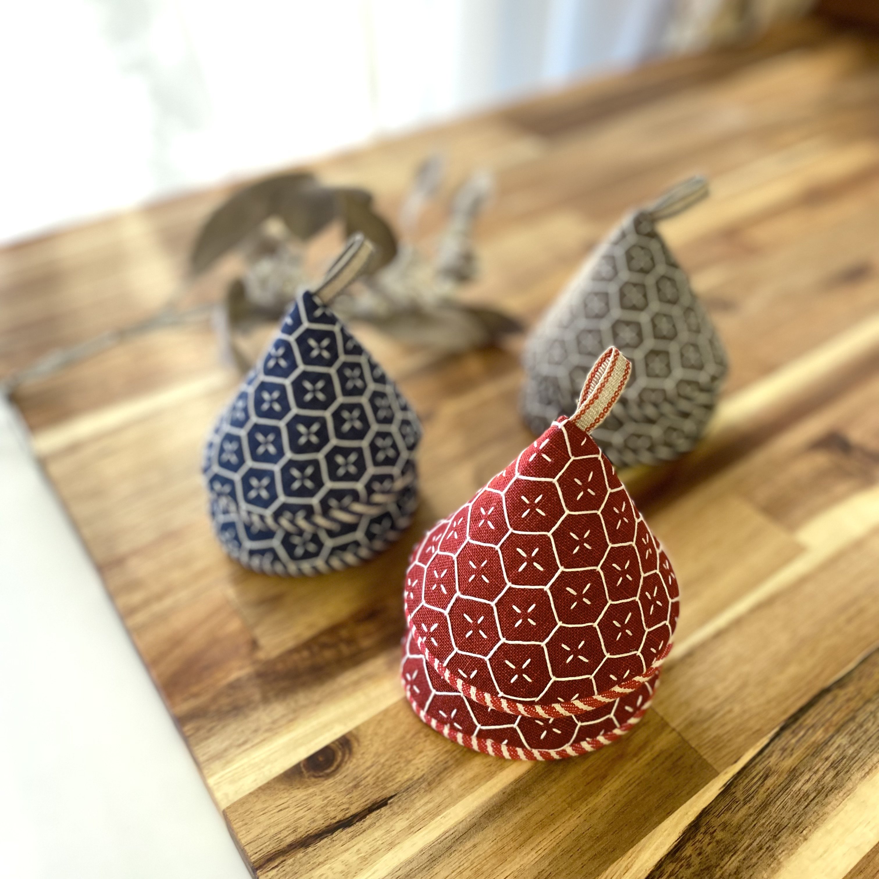 　鍋つかみ８組　ハンドメイド ほしお
