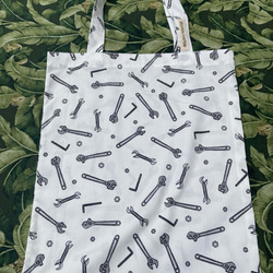 専用品　ぺたんこトートバッグ•ミニバック•ショルダー紐　ハンドメイド 専用品 ミニバック•ショルダー紐•ぺたんこトートバック2点