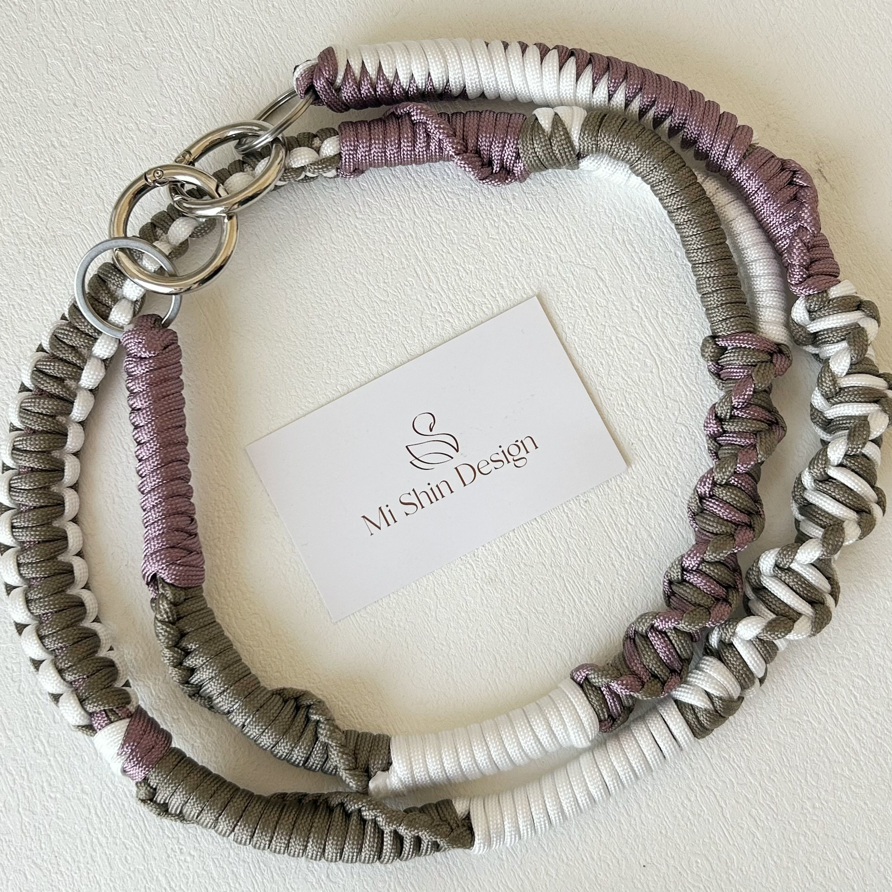 【受注制作】極太　スマホストラップ スマホショルダー　ストラップ　ショルダーストラップ　斜め掛け　マグラメ