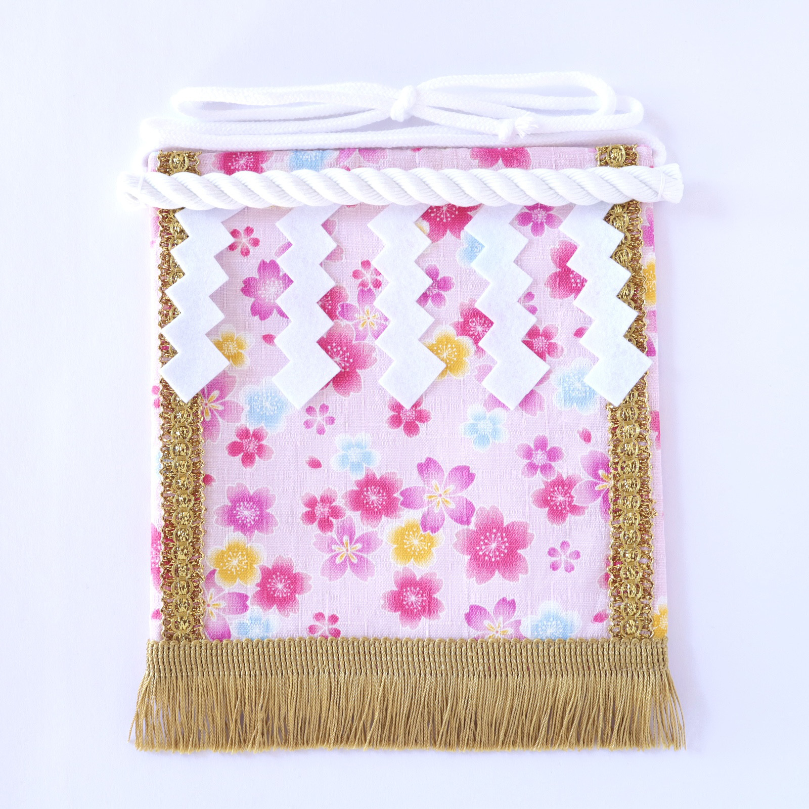 【名入れOK】赤ちゃん化粧まわし「えびすこくん」《満開の桜》桜・花にまつわるお名前の子への出産祝いプレゼントに！