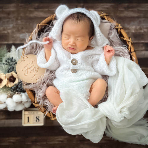 2泊3日レンタル＞自宅で撮れるニューボーンフォトセット①｜現役