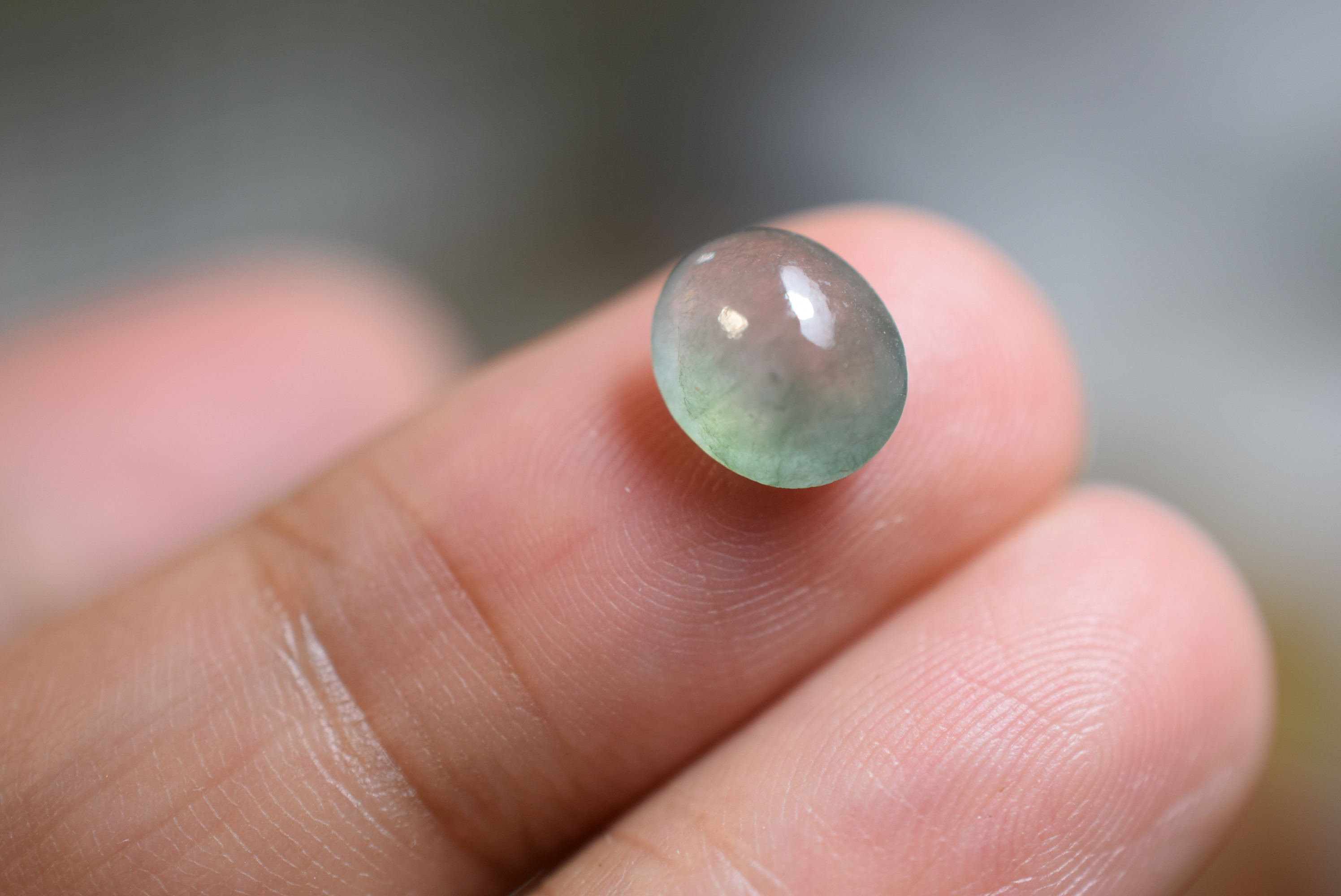 RS9-229 高氷種 宝石質 苔緑色 天然ミャンマー産 A貨 本翡翠 ルース 裸石 硬玉 ジェダイト