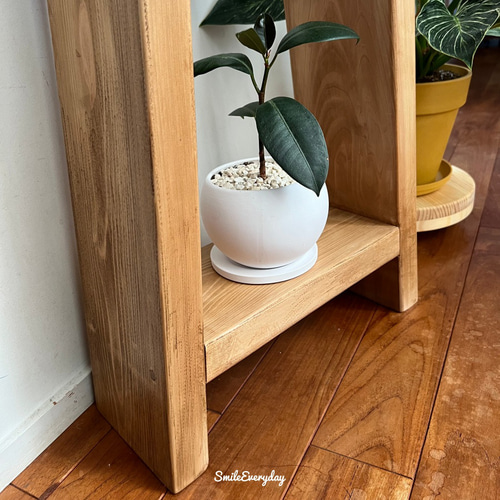 Creema限定 サイズオーダー】プランタースタンド 椅子 ベンチ スツール