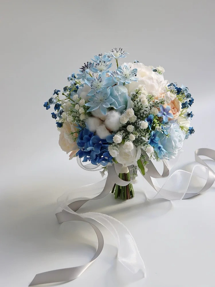 造花ブライダルブーケ（4カラーシリーズ）
