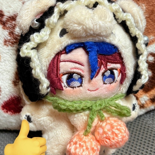 オーダー受付可】いつぬい カチューシャ ヘッドドレス 10-15cmぬい