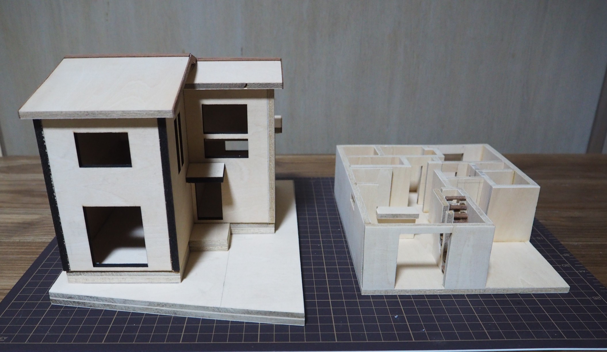 建築模型　模型