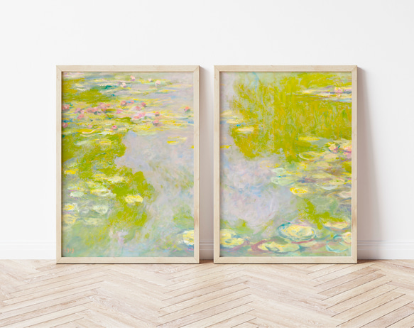アンティーク モネ 睡蓮 複製画 ポスター柄 絵画 油絵 油彩画 アート Amazon.co.jp: モネ 睡蓮 アートパネル 花 ポスター複製画 油絵