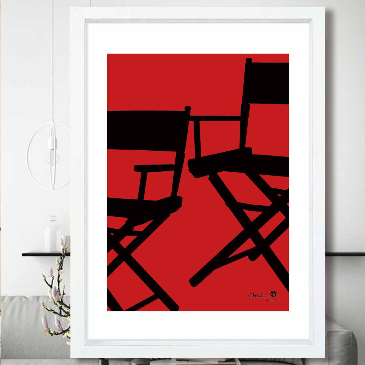 Chair　お気に入り9400件突破　イラスト　ポスター　アート  アートポスター　アート/sei検索　2968