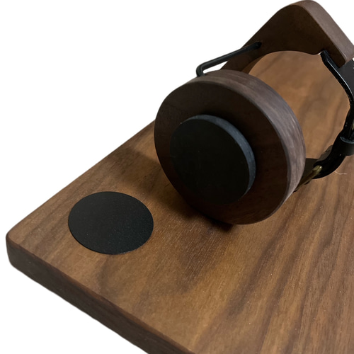 自在マグネット付ドリンクホルダー 車中泊 本革 ウォールナット カー