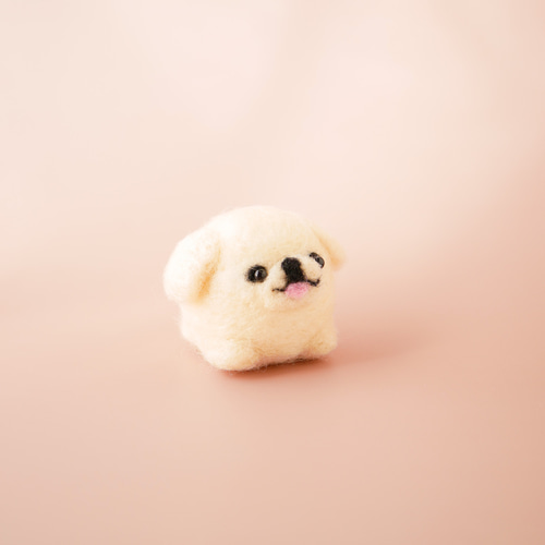 羊毛フェルトペキニーズ、ポメラニアン ポメラニアン 羊毛フェルト｜うちの子 メモリアルドール | iichi 日々 羊毛フェルト