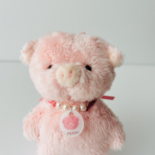 真珠好きなぶたさん PEACH ぬいぐるみ TinyKoala 通販 19099909