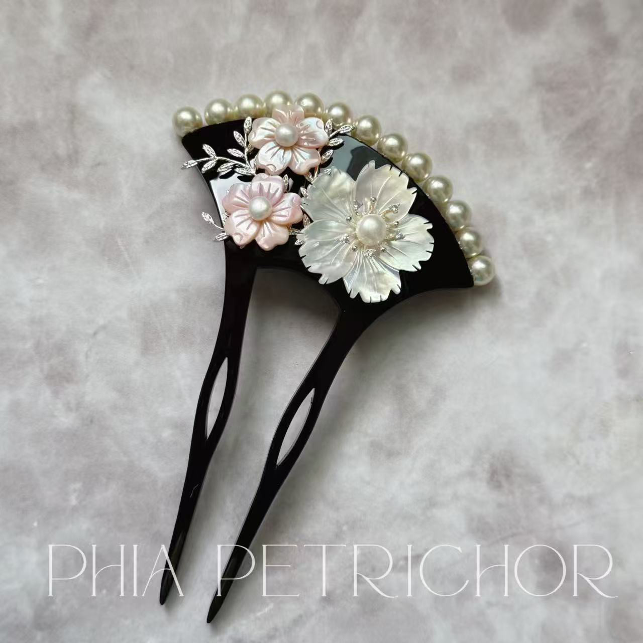 簪 和 K24GP 桜 かんざし バチ型 パール 簪 着物 髪飾り 留袖 着物 成人式 結婚式 卒業式