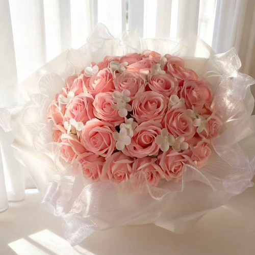 初登場豪華枯れないお花フラワー花束バラソープフラワーインテリア造花