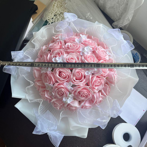 初登場豪華枯れないお花フラワー花束バラソープフラワーインテリア造花